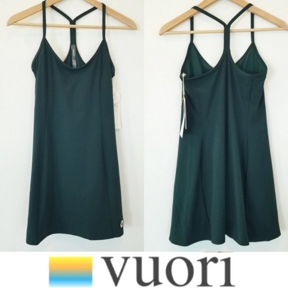 Vuori Women's One Shot Tennis Dress Breathable Active built in Shorts Ru… - Picture 14 of 14
